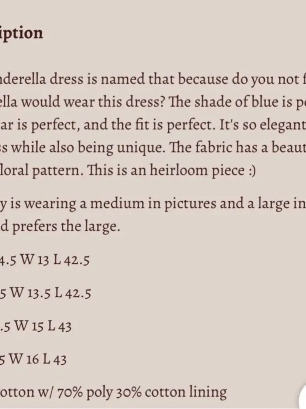 Shop Dahl Cinderella - Light Blue Eyelet Tie-Front Dress - Picture 5 of 5